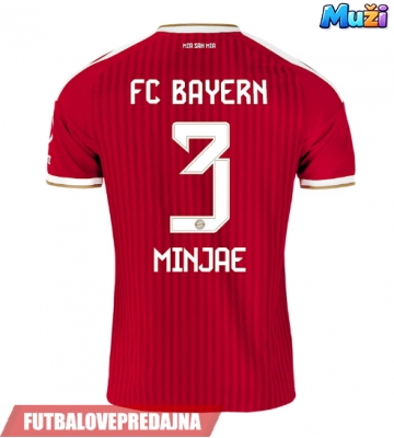 Lacne Muži Futbalové dres Bayern Munich Kim Min-jae #3 2026-27 Krátky Rukáv - Domáci